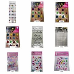 Sticker Seti Taşlı Boncuklu tts