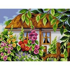 Orchidea Baskılı Goblen Çiçek Bahçesi 2487 30*40 cm