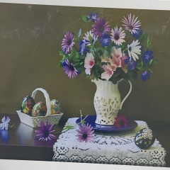 5D Yapışan Boncuk Goblen 30 x 40 cm Mozaik Tablo Pano 60311