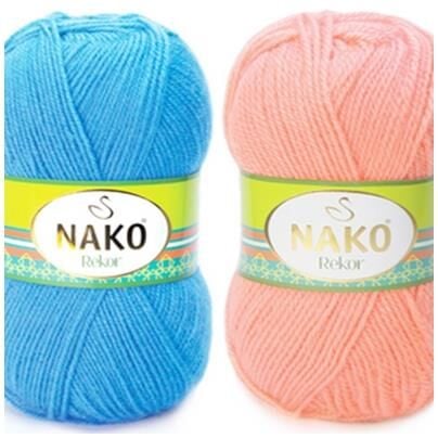 Nako Rekor El Örgü İpliği Yünü