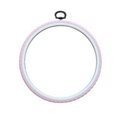 Askılı Yuvarlak Örgülü Plastik Kasnak 1kypa02