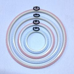 Askılı Yuvarlak Örgülü Plastik Kasnak 1kypa02