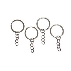 Anahtarlık Halkası Zincirli Yassı Kalın 5cm