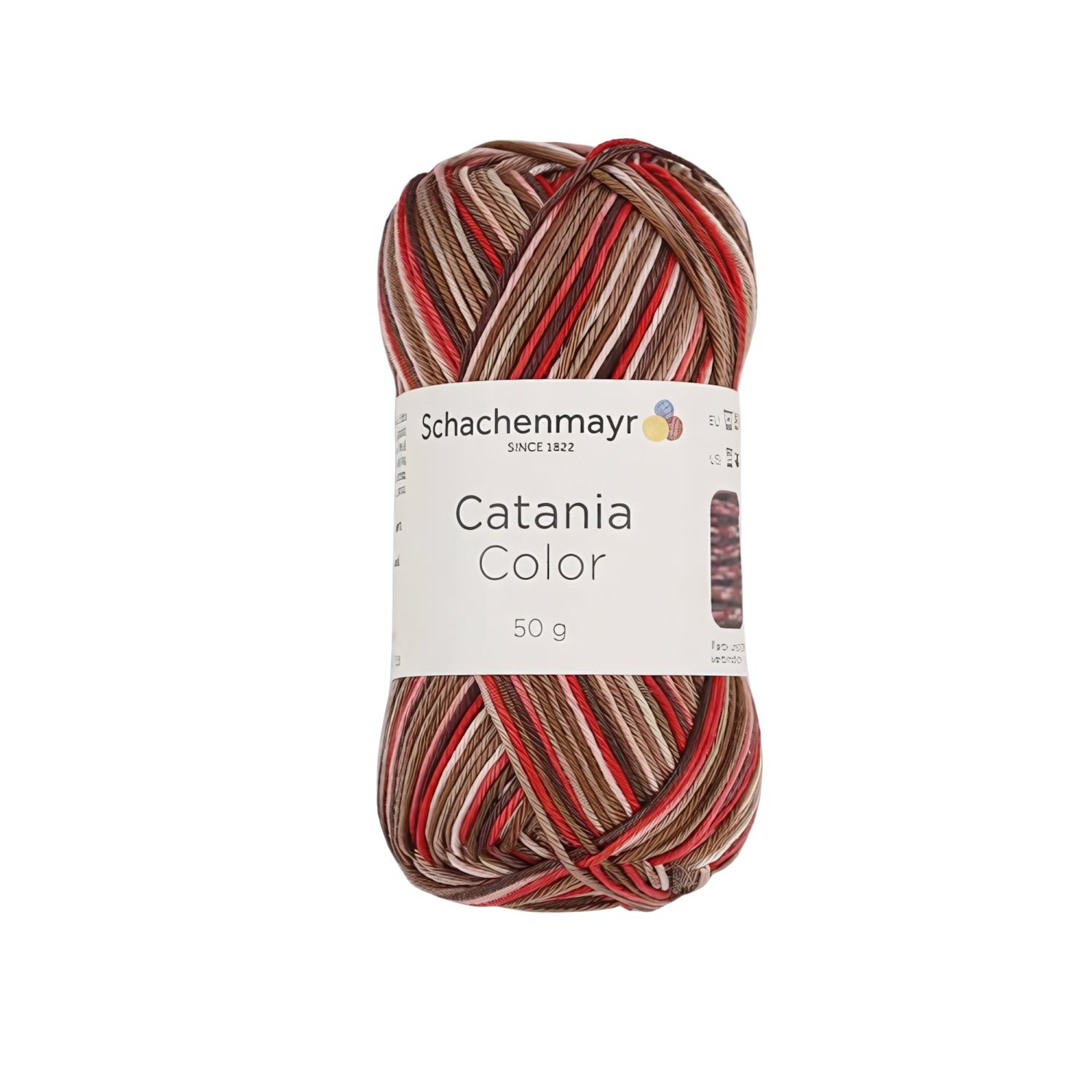 Schachenmayr Catania Color Ebruli Pamuk Amigurumi El Örgü İpi İpliği Yünü C236