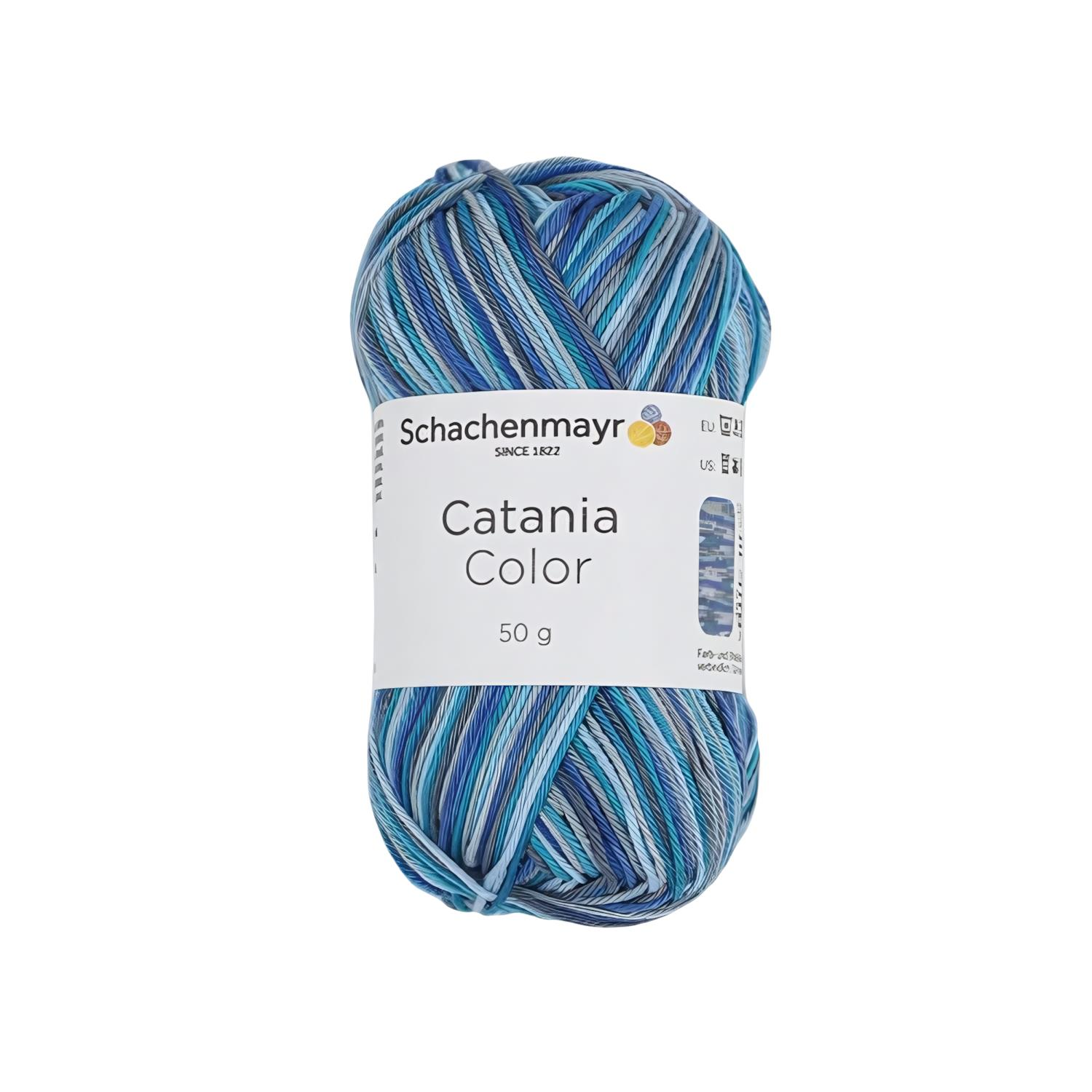 Schachenmayr Catania Color Ebruli Pamuk Amigurumi El Örgü İpi İpliği Yünü C240
