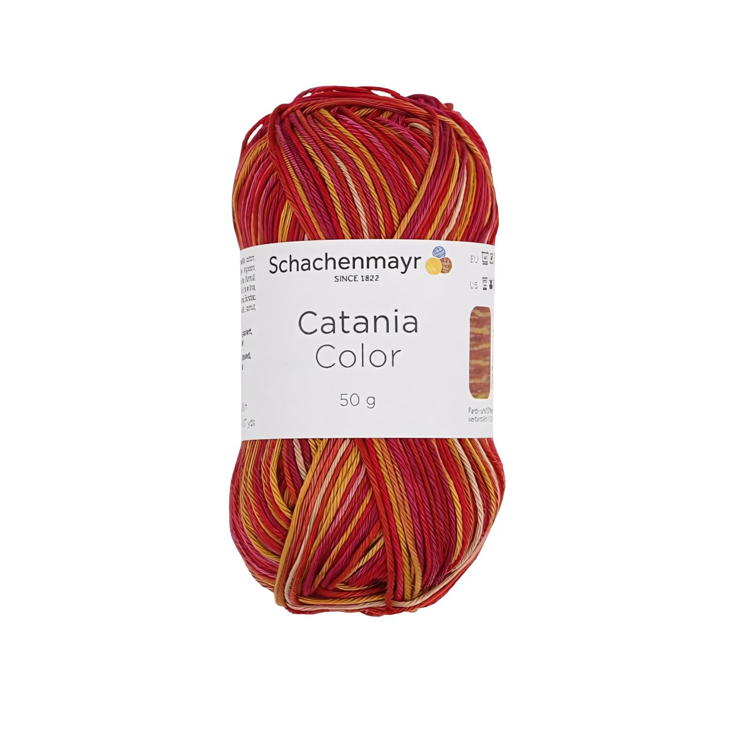Schachenmayr Catania Color Ebruli Pamuk Amigurumi El Örgü İpi İpliği Yünü C237