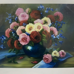 5D Yapışan Boncuk Goblen 30 x 40 cm Mozaik Tablo Pano 60361
