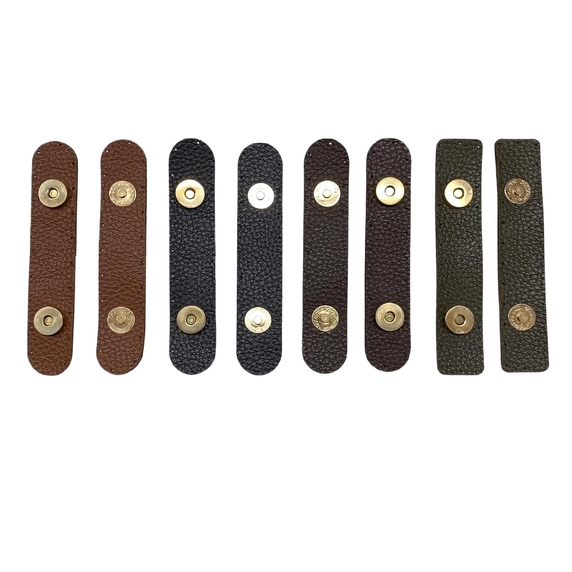 Çanta Klipsi Deri Çiftli Mıknatıs 3*16 cm YML23