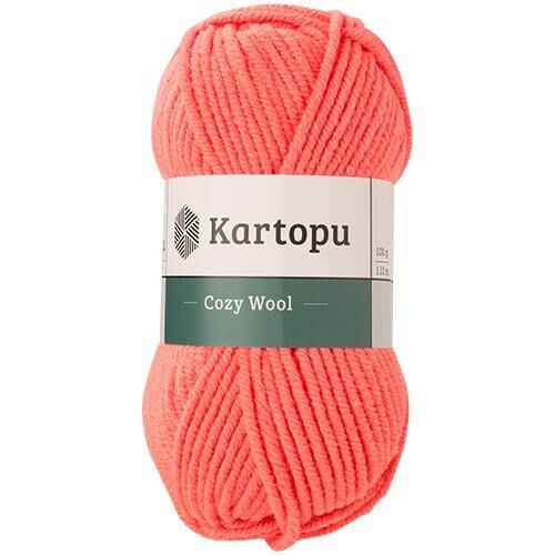 Kartopu Cozy Wool El Örgü İpliği Yünü K1212 Güvez