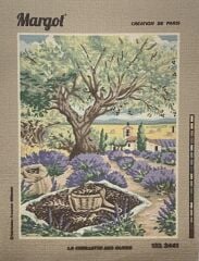 Margot Baskılı Goblen 133 3441 La Cueillette Des Olives 50x65cm Tablo Pano