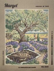 Margot Baskılı Goblen 133 3441 La Cueillette Des Olives 50x65cm Tablo Pano