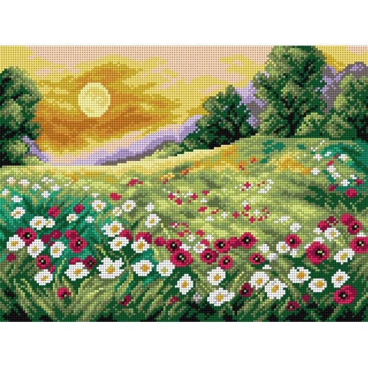 Orchidea Baskılı Goblen Güneşli Çayır 2519 30*40 cm