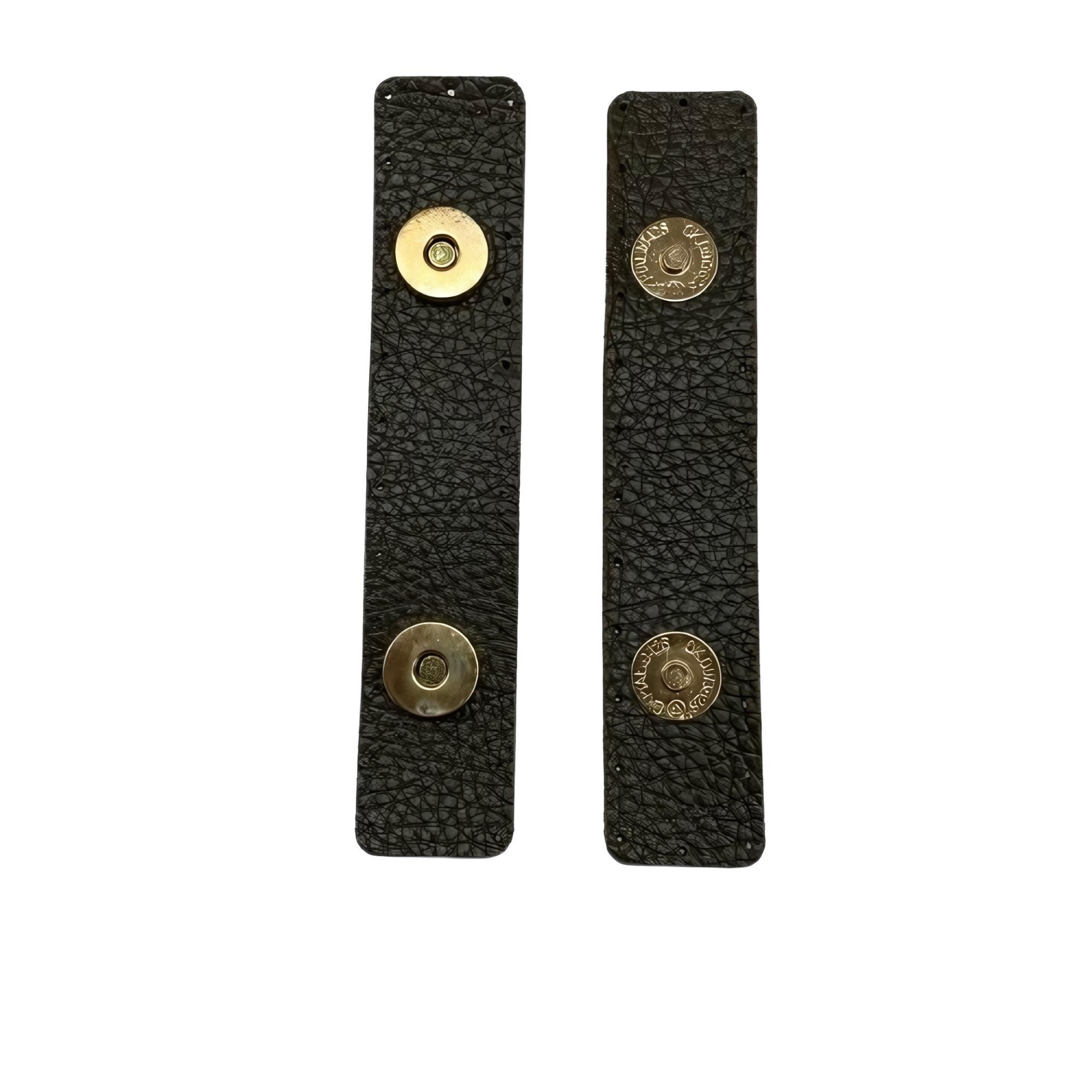 Çanta Klipsi Deri Çiftli Mıknatıs 3*16 cm YML23 Haki