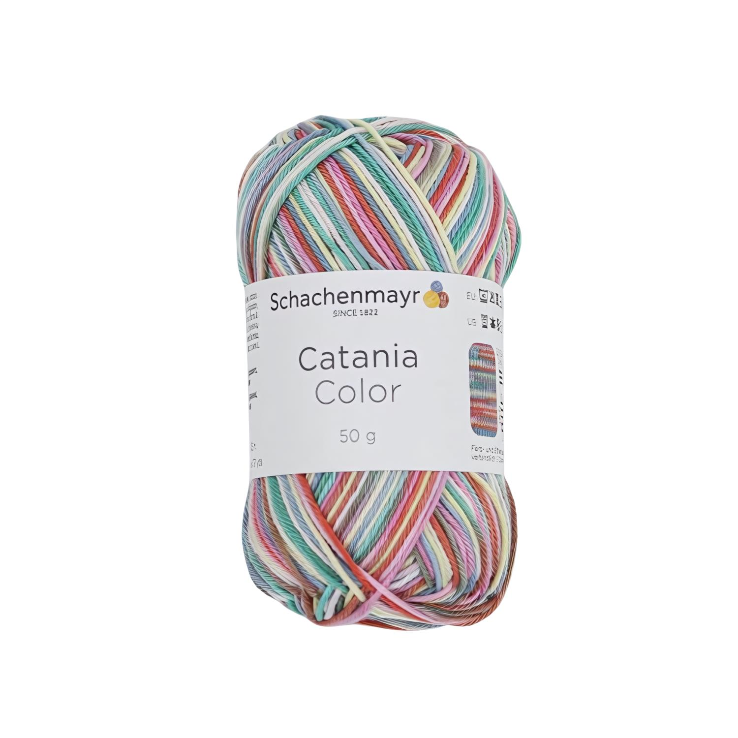 Schachenmayr Catania Color Ebruli Pamuk Amigurumi El Örgü İpi İpliği Yünü C211