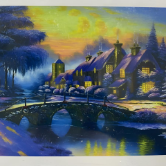 5D Yapışan Boncuk Goblen 30 x 40 cm Mozaik Tablo Pano 60741