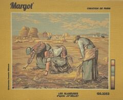 Margot Baskılı Goblen 133 3253 Les Glaneuses 50x65cm Tablo Pano Sadece Goblen Kumaşı A KALİTE