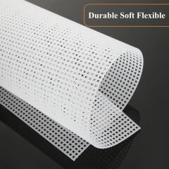 Plastik Kanvas Tabaka İnce Delikli(1,1 mm) 26*33 cm
