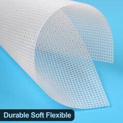 Plastik Kanvas Tabaka İnce Delikli(1,1 mm) 26*33 cm