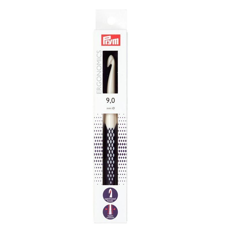 Prym Ergonomics 9 mm Ergonomik Silikon Saplı Örgü Tığı 218491