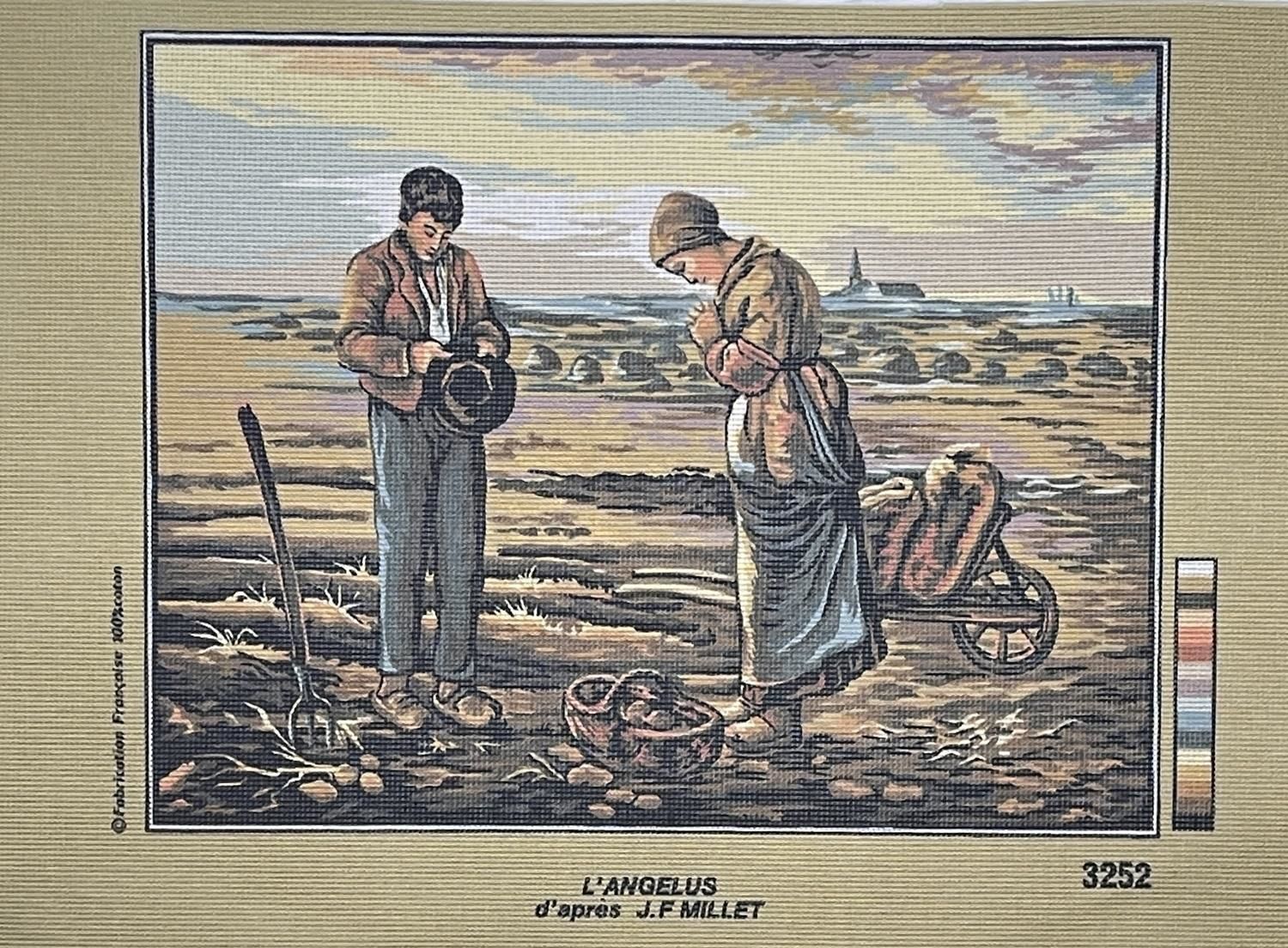Margot Baskılı Goblen 133 3252 L'Angelus 50x65cm Tablo Pano