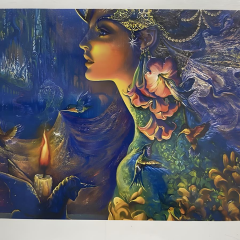 5D Yapışan Boncuk Goblen 30 x 40 cm Mozaik Tablo Pano 60697