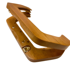 Bambu Ahşap Çanta Bursu 20 cm MB17