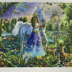 5D Yapışan Boncuk Goblen 30 x 40 cm Mozaik Tablo Pano 60715