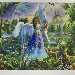 5D Yapışan Boncuk Goblen 30 x 40 cm Mozaik Tablo Pano 60715