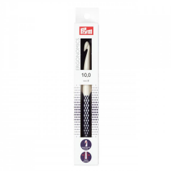 Prym Ergonomics 10 mm Ergonomik Silikon Saplı Örgü Tığı 218492
