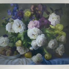 5D Yapışan Boncuk Goblen 30 x 40 cm Mozaik Tablo Pano 60264