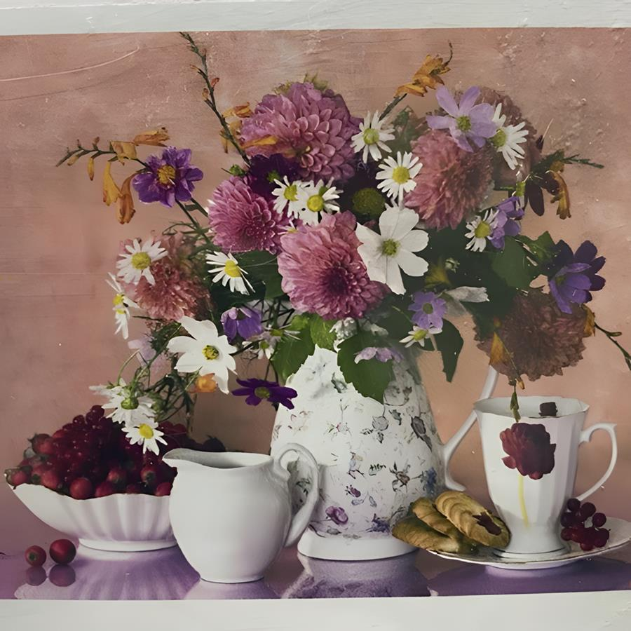 5D Yapışan Boncuk Goblen 30 x 40 cm Mozaik Tablo Pano 60267