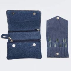 KnitPro İndigo Wood Mini Misinalı Şiş Seti 20645