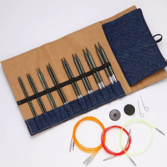 KnitPro İndigo Wood Misinalı Şiş Seti 20643
