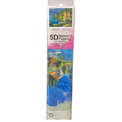 5D Yapışan Boncuk Goblen 30 x 40 cm Mozaik Tablo Pano 60130