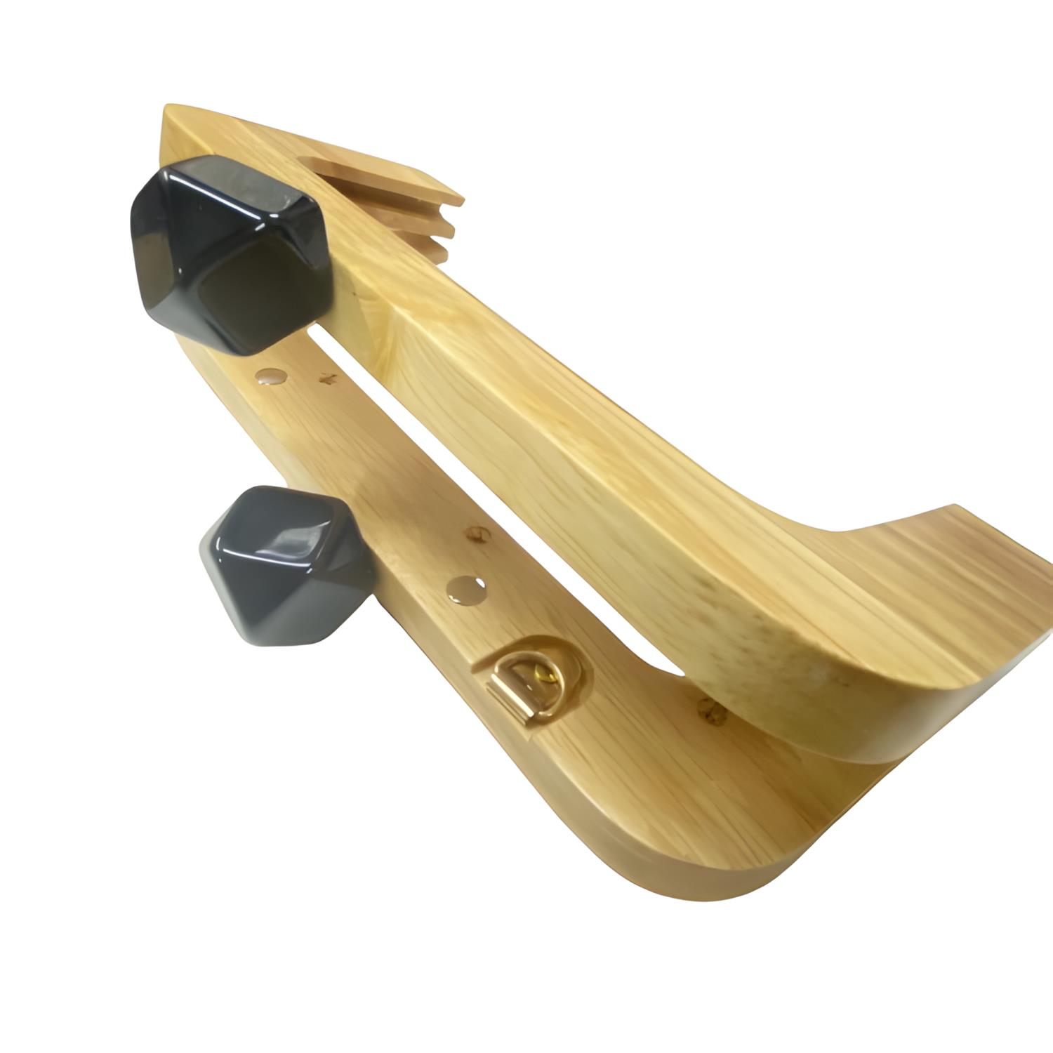 Bambu Akrilik Boncuklu Çanta Bursu 20 cm MB20 Siyah Hasır