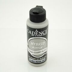 Cadence Hybrid Acrylic Multisurfaces 120ml - Tüm Yüzeyler İçin Akrilik Boya H-063 Vizon Gri