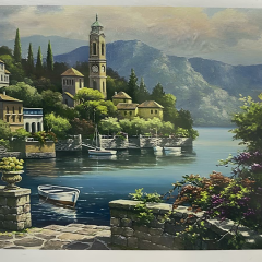 5D Yapışan Boncuk Goblen 30 x 40 cm Mozaik Tablo Pano 60673