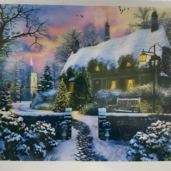 5D Yapışan Boncuk Goblen 30 x 40 cm Mozaik Tablo Pano 60726