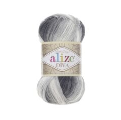 Alize Diva Batik Design El Örgü İpliği 100 gr 5550