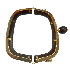 Bambu Ahşap Çanta Bursu 20 cm MB22