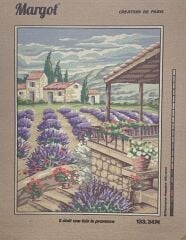 Margot Baskılı Goblen 133 3474 il Etait Une Fois La Provence 50x65cm Tablo Pano