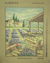 Margot Baskılı Goblen 133 3474 il Etait Une Fois La Provence 50x65cm Tablo Pano