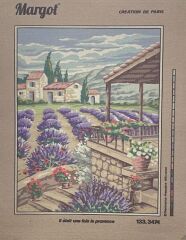 Margot Baskılı Goblen 133 3474 il Etait Une Fois La Provence 50x65cm Tablo Pano