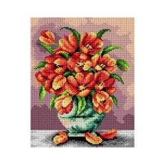Orchidea Baskılı Goblen Çiçekler 2412 24*30 cm