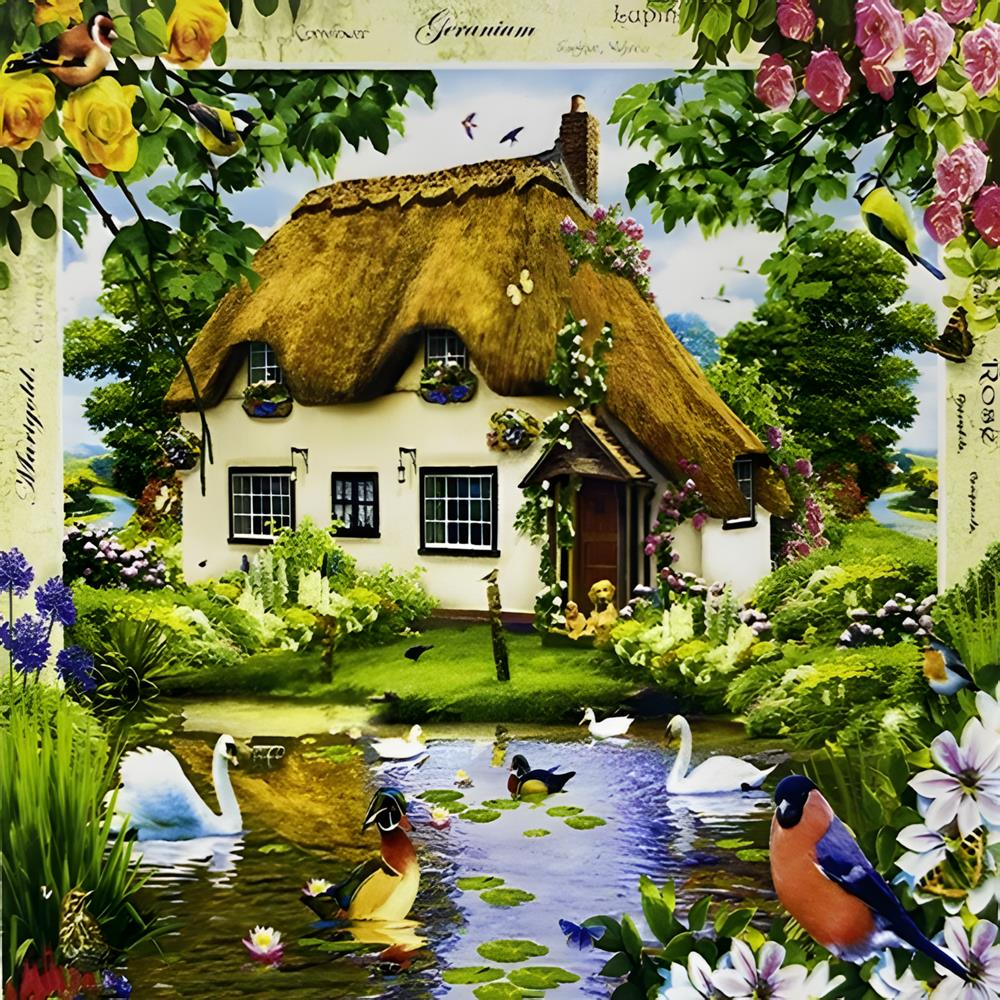 Sayılarla Tuval Boyama Seti 20*30 cm YCBD36399