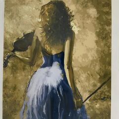 5D Yapışan Boncuk Goblen 30 x 40 cm Mozaik Tablo Pano 60262