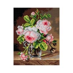 Orchidea Baskılı Goblen Çiçekler 2811 24*30 cm