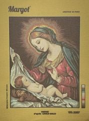 Margot Baskılı Goblen 133 3267 Vierge 50x65cm Tablo Pano