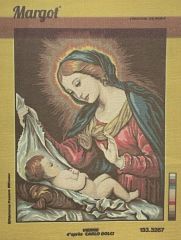 Margot Baskılı Goblen 133 3267 Vierge 50x65cm Tablo Pano