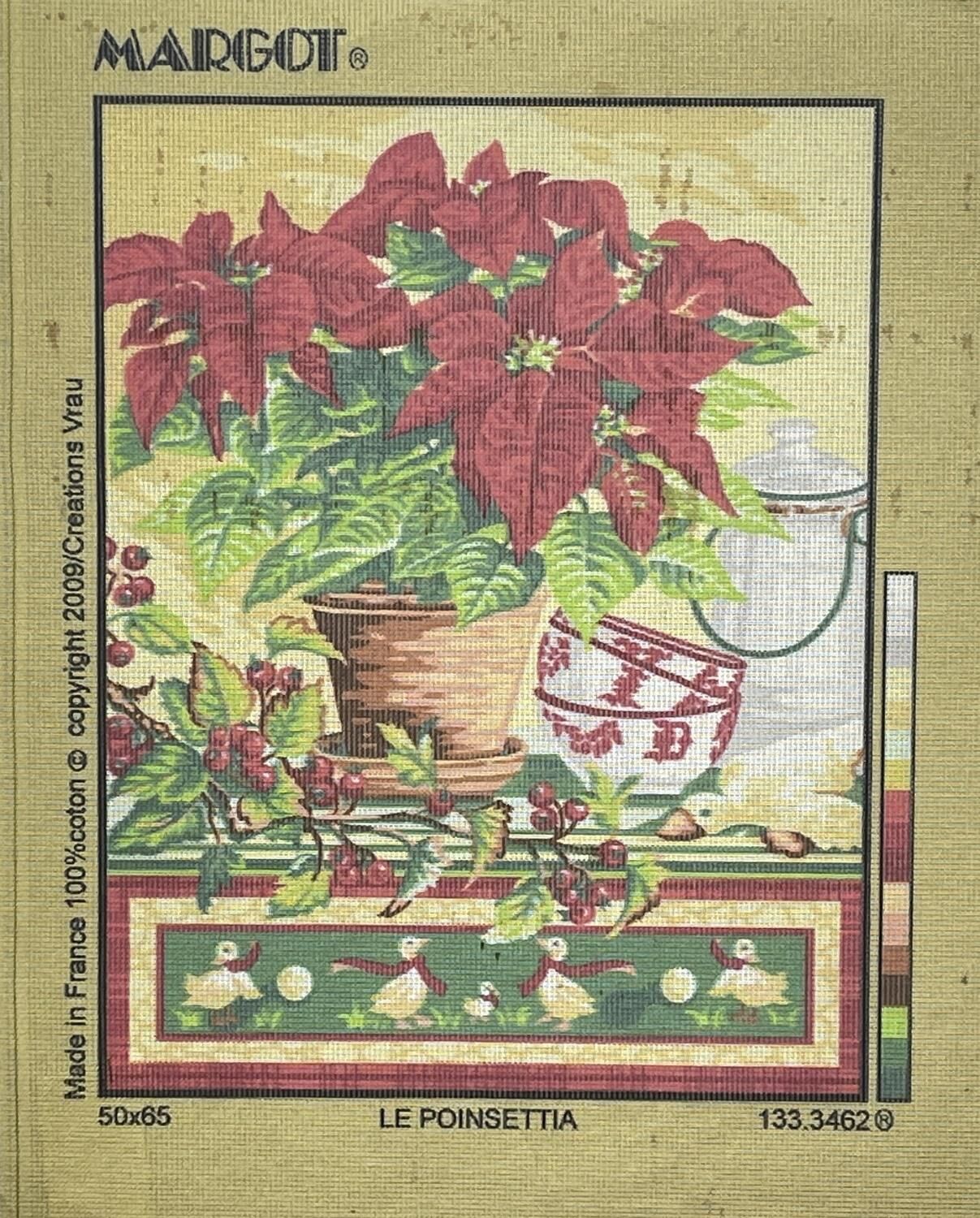 Margot Baskılı Goblen 133 3462 Le Poinsettia 50x65cm Tablo Pano